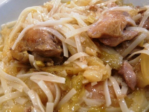 Bami goreng gluténmentes