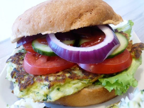 cukkini burger gluténmentes