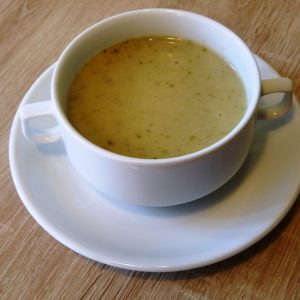 cukkinikrémleves gluténmentes