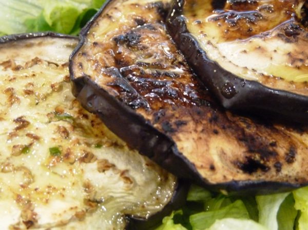 grillezett padlizs gluténmentes