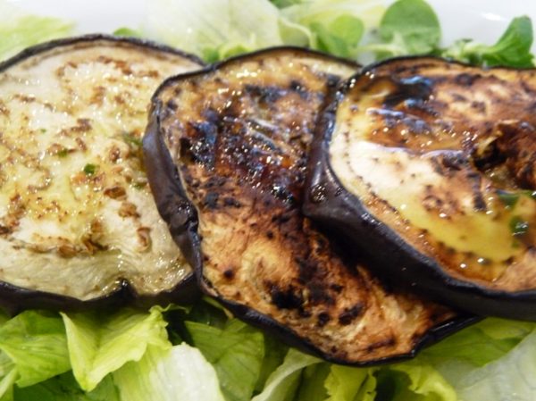 grillezett padlizsán gluténmentes