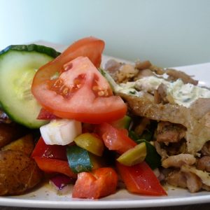 gyros tál gluténmentes