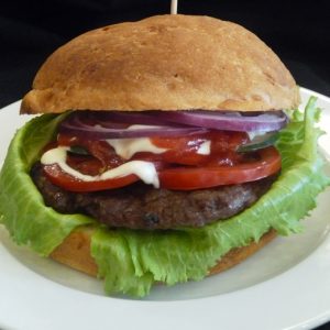 Gluténmentes hamburger
