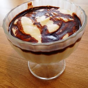 mogyoró puding gluténmentes