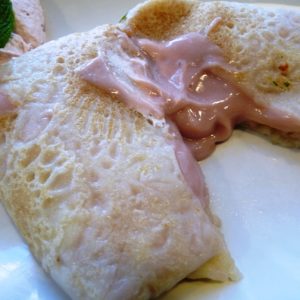 málnahabbal töltött palacsinta gluténmenets