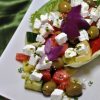 Gluténmentes görög saláta