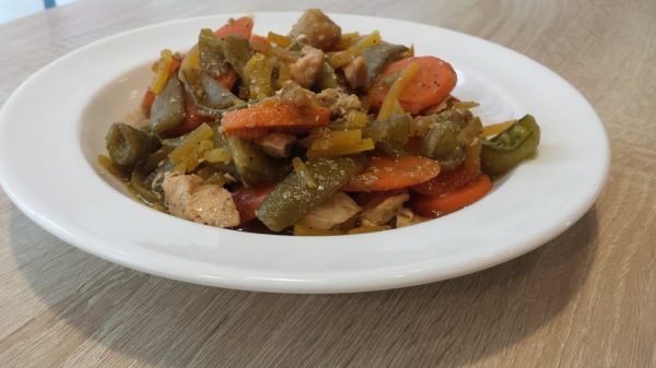 fokhagymás jérce zöldségekkel gluténmentes