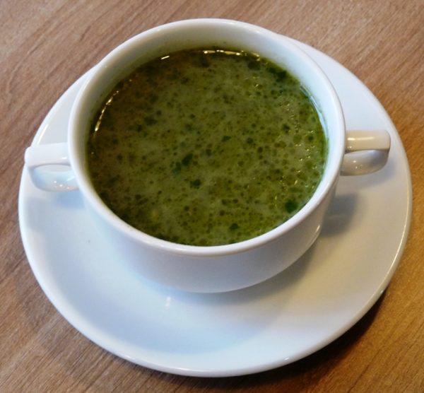 medvehagymakrémleves gluténmenets