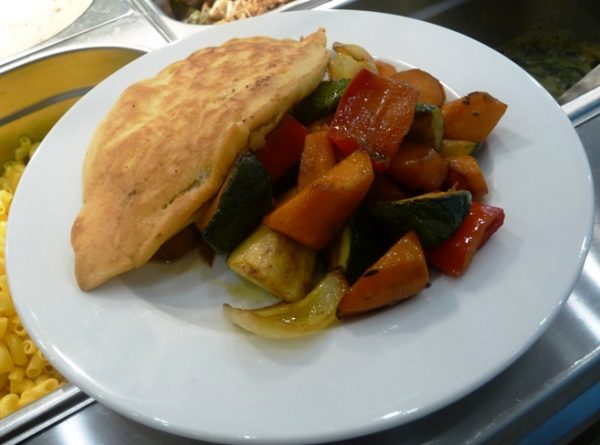 Gluténmentes orly szelet grill zölddel